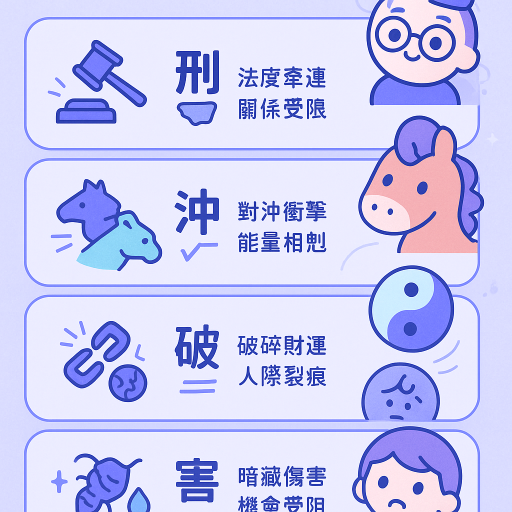 「刑沖破害」係咩意思？