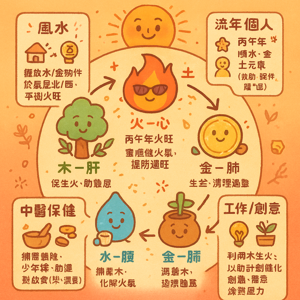 2026年五行相生應用指南