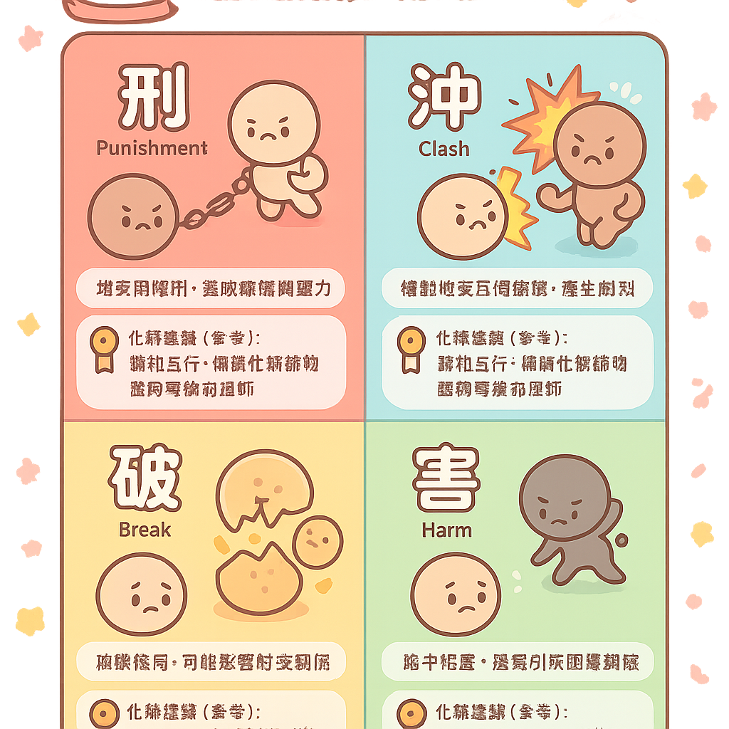 命盤相沖有咩影響？