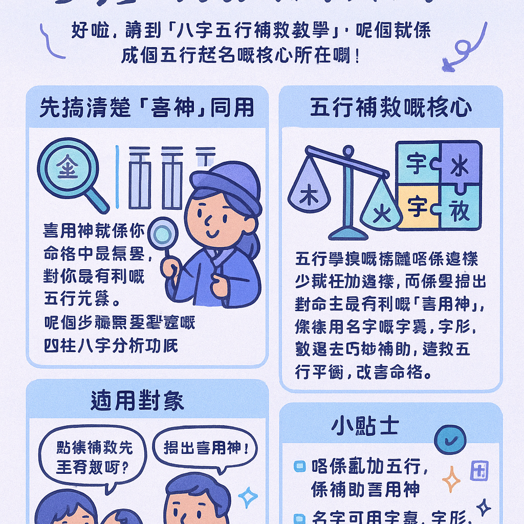 八字五行補救教學
