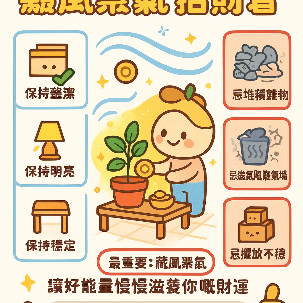 家居財位佈局要訣